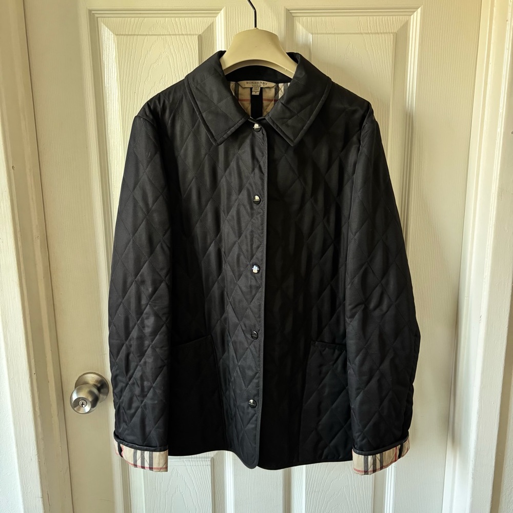 Burberry Black Quilted Women's Jacket